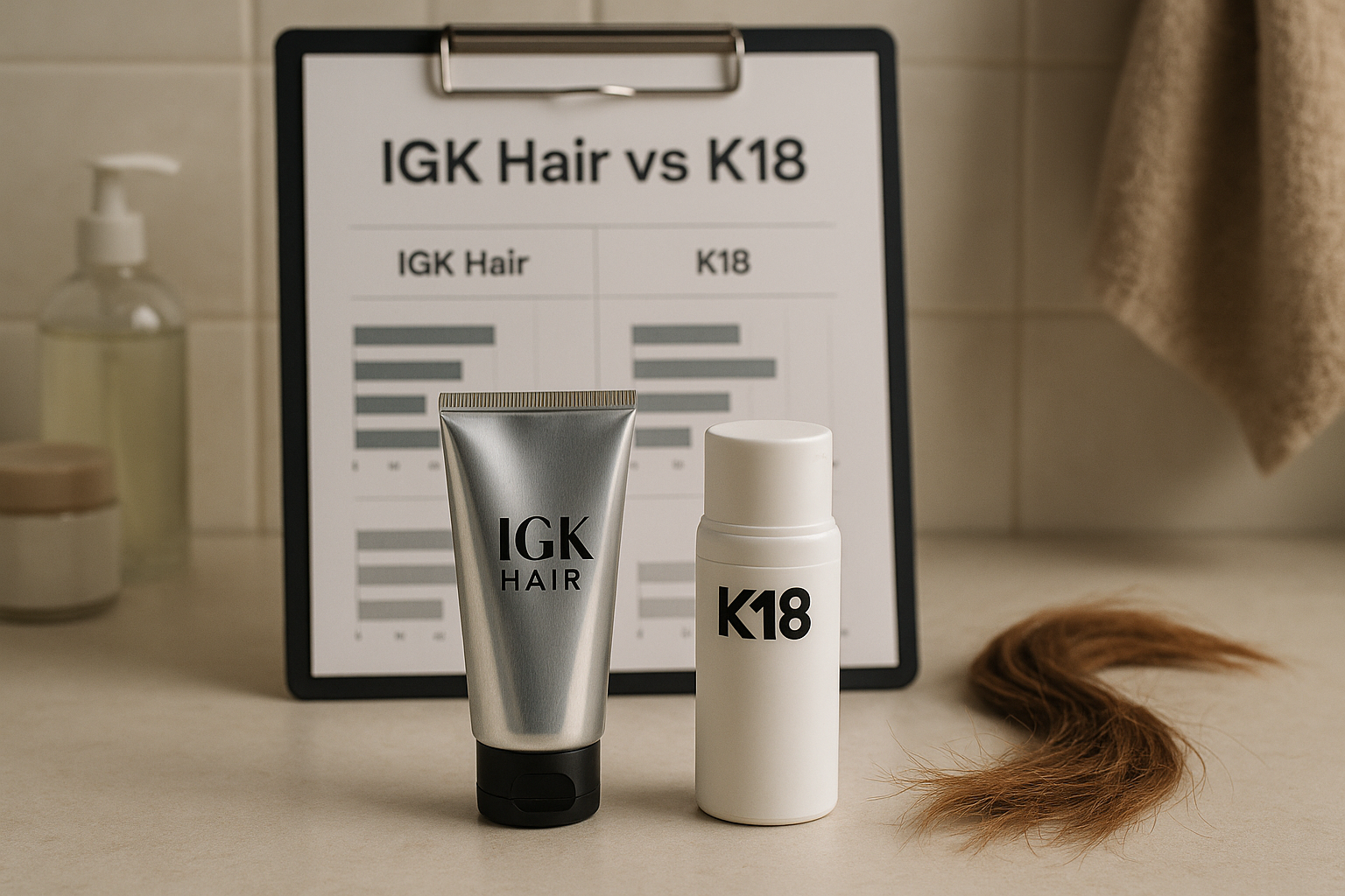 IGK Hair vs K18: Which Hair Repair Option Should You Buy in 2026?