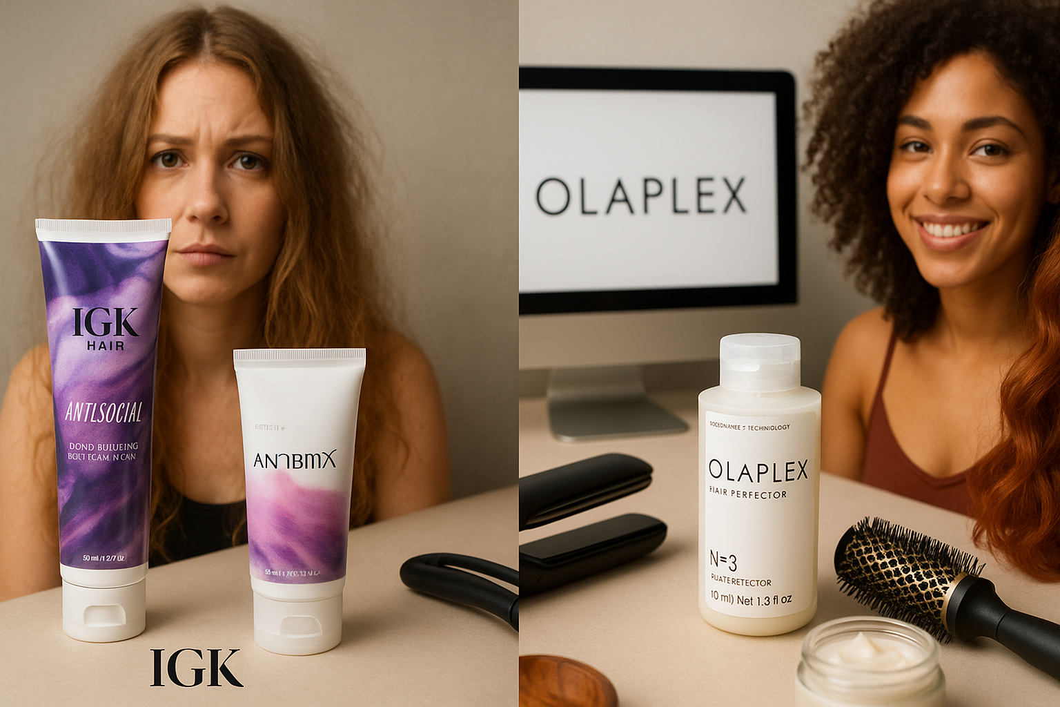 IGK Hair vs Olaplex Alternatives 2026: Which Hair Repair Route Should You Buy?